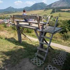 Vyhliadková lavička - Stránske